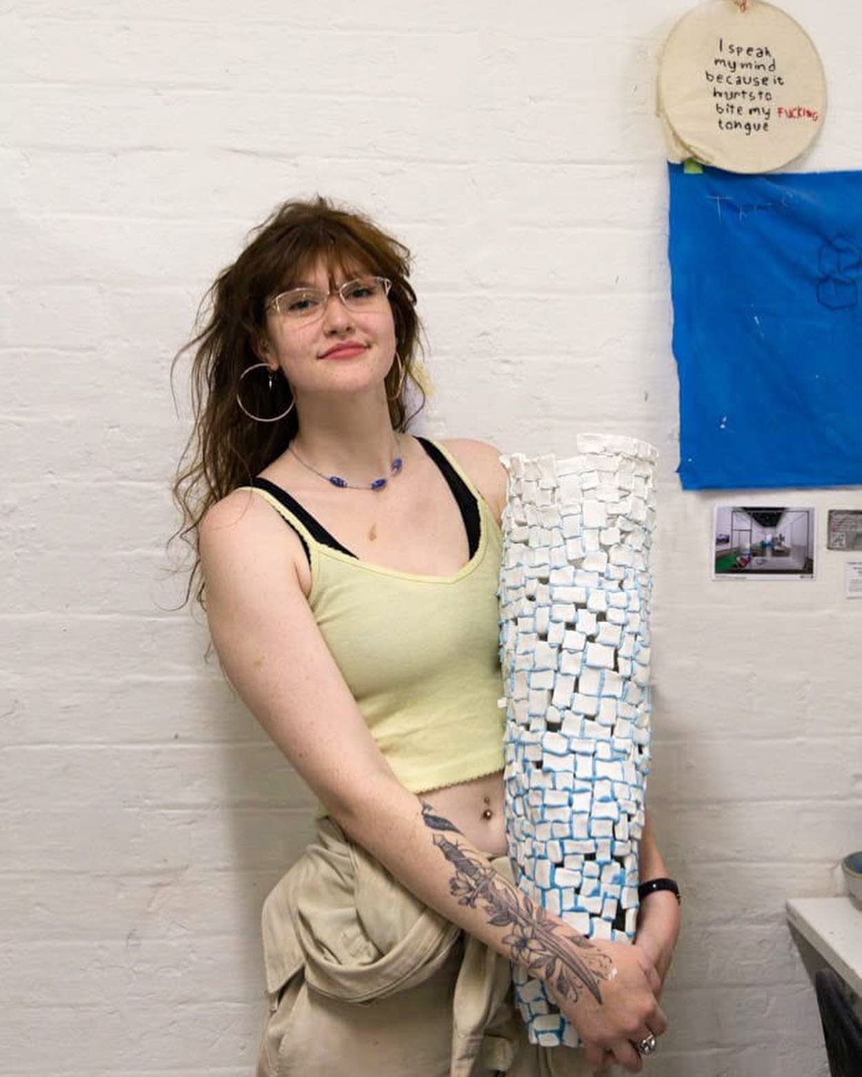 Today we are featuring Tatts, recipient of the RMIT Ceramic Student Association Award, Stockroom Ceramic Award, and R.L Foote Design Studio Award. Tatts recently completed a Bachelor of Fine Art (Ceramics) in 2023, where she was the Ceramic Associati