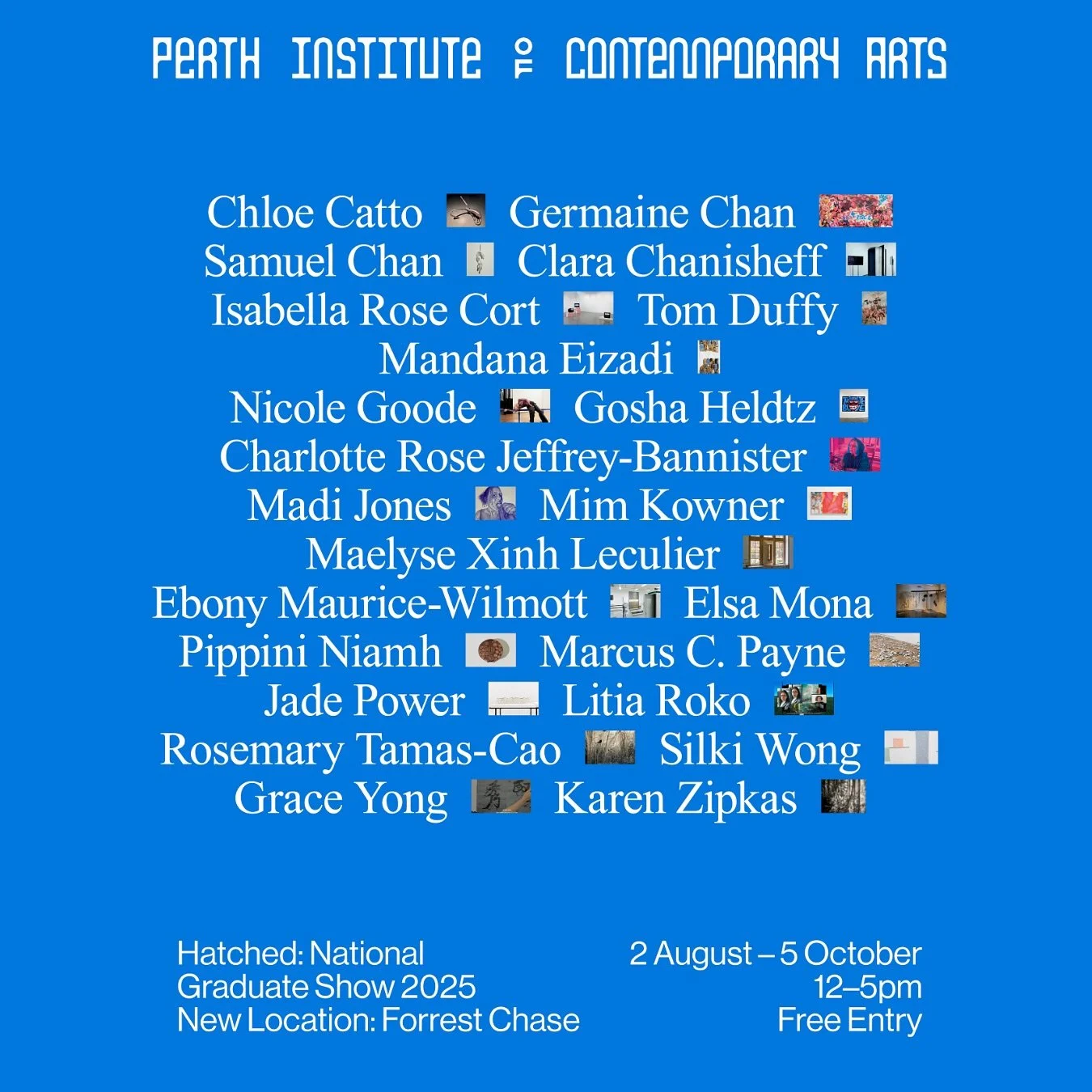 Congratulations to BA (Fine Art) (Honours) candidates Isabella Cort and Jade Power, who are both featured in Hatched: National Graduate Show&nbsp;at PICA! Hatched is a prestigious exhibition that recognises and celebrates outstanding graduates from a