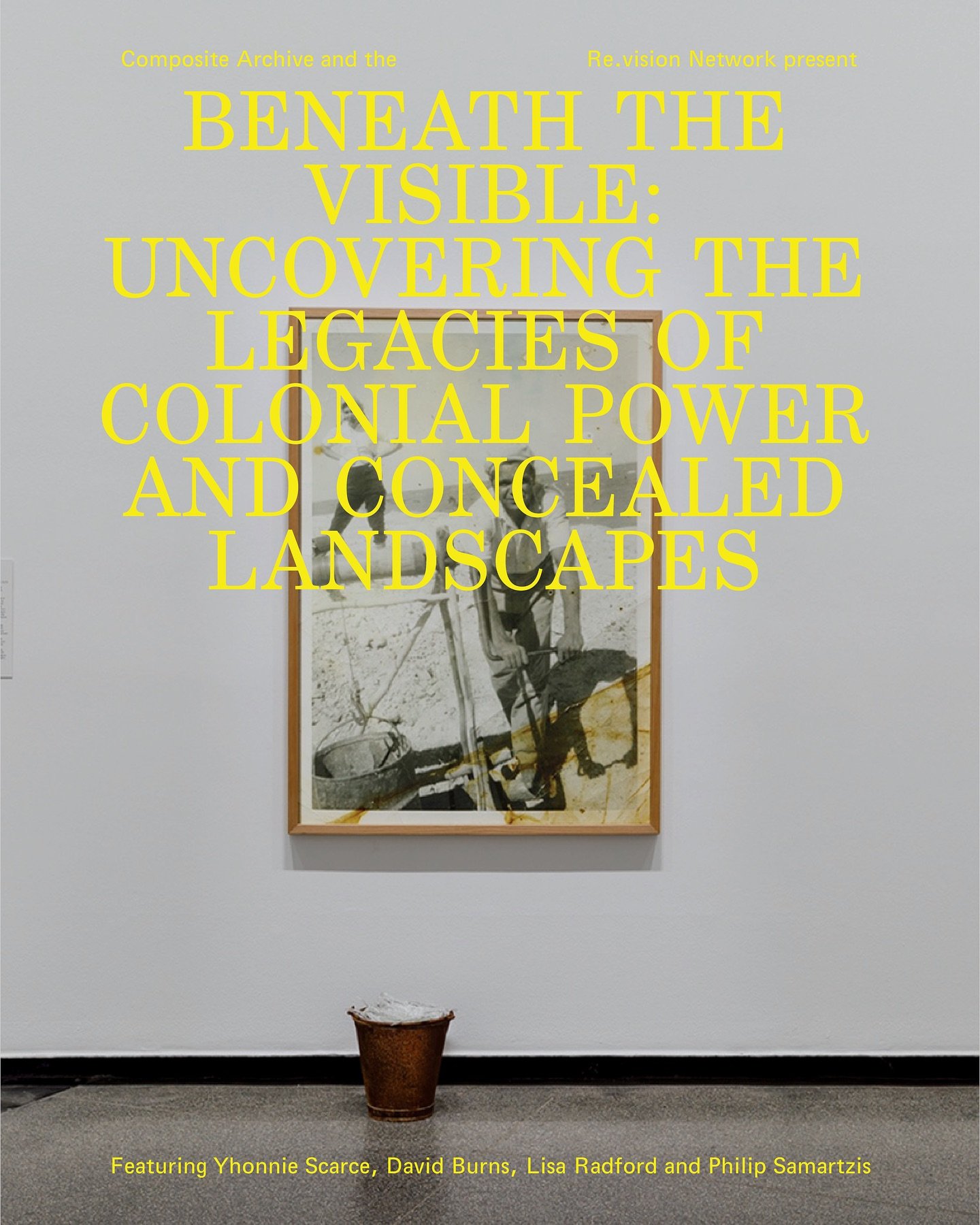 Beneath the Visible: Uncovering the Legacies of Colonial Power and Concealed Landscapes

RMIT&rsquo;s Re-Vision network and Composite are proud present an evening of sound, image and conversation exploring the hidden infrastructures and landscapes sh