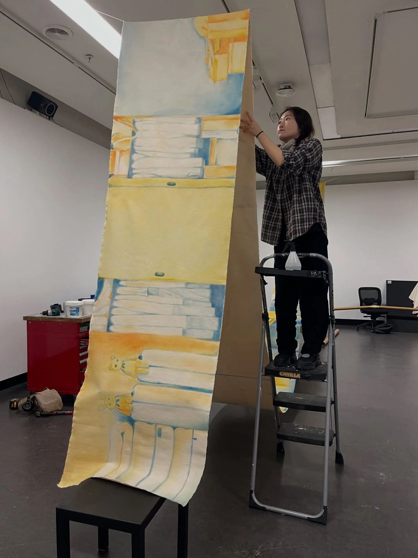 A look behind the scenes as the forthcoming BA Photography, Photography &amp; Art Honours, and Masters Graduate Exhibition takes shape. (All artists and photographers tagged.)

OPENING TOMORROW: BA Photography, Photography &amp; Art Honours, and Mast