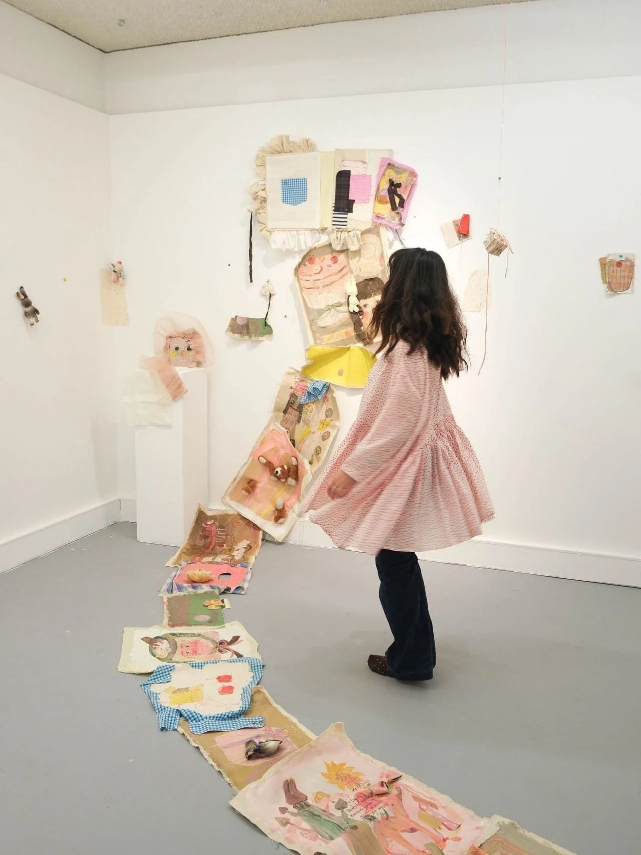 Today we&rsquo;re featuring RMIT Master of Fine Art (Coursework) graduate Joy Jinan Jia, winner of the ADFAS (Australian Decorative &amp; Fine Arts Society), Yarra Branch Award.

&lsquo;Acne on Memory&rsquo; employs expanded painting and collage prac