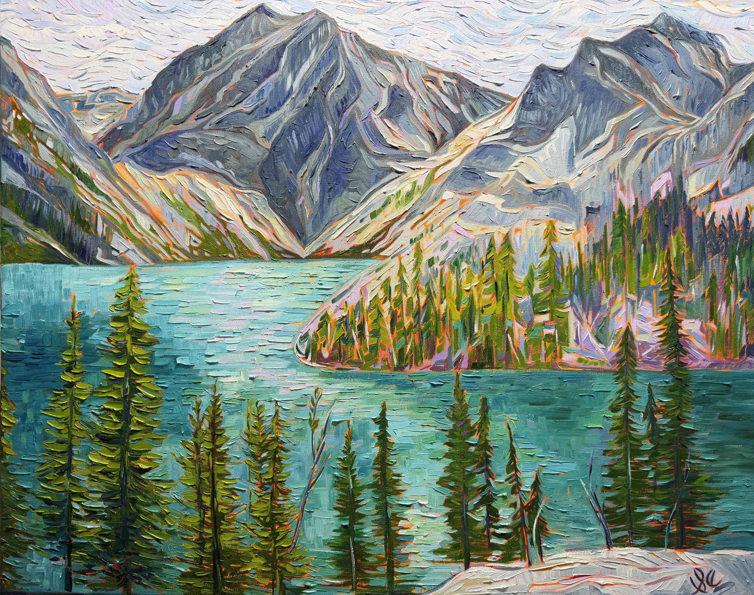 Colchuck Lake (24"X 30")