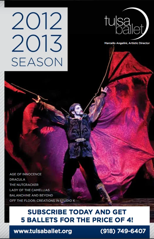 2012-2013 Tulsa Ballet Season Brochure