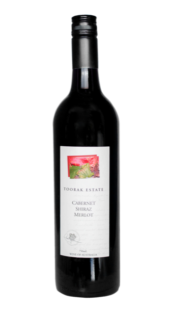 TOORAK ESTATE CABERNET MERLOT 2017, 750ML, RIVERINA NSW 