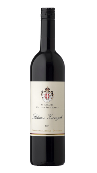 MALTESER RITTERORDEN BLAUER ZWEIGELT 2015, 750ML