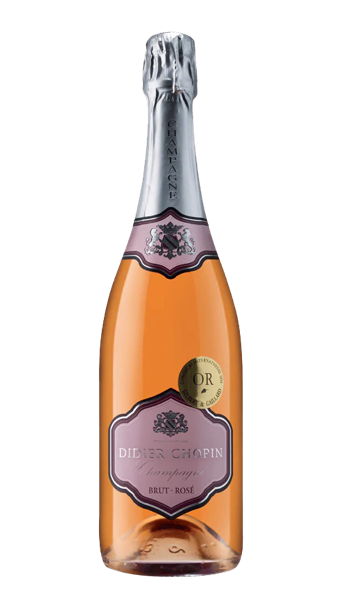 DIDIER CHOPIN ROSE (PINOT MEUNIER-PINOT NOIR) *VEGAN - SUSTAINABLY GROWN