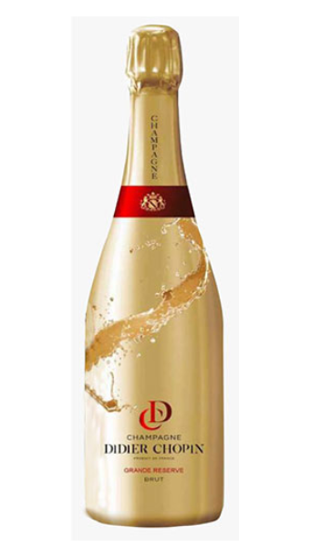 DIDIER CHOPIN SYMPHONIE GRANDE RESERVE BRUT (CHARDONNAY) *VEGAN SUSTAINABLY GROWN