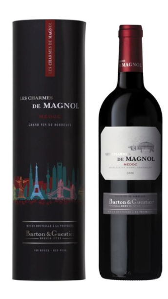 B &amp; G LES CHARMES DE MAGNOL MEDOC GIFT BOXED (MERLOT-CAB SAUV) 2016