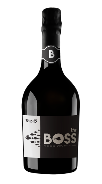 FERRO 13 THE BOSS - PROSECCO DOC MILLESIMATO EXTRA DRY (GLERA) 2018, 750ML *VEGAN - SUSTAINABLY GROWN