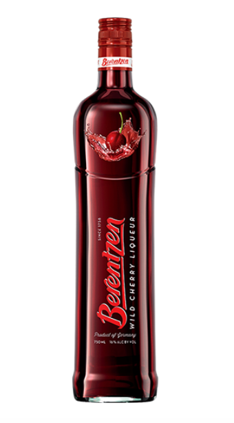 BERENTZEN CHERRY SCHNAPPS 16% ALC/VOL, 700ML