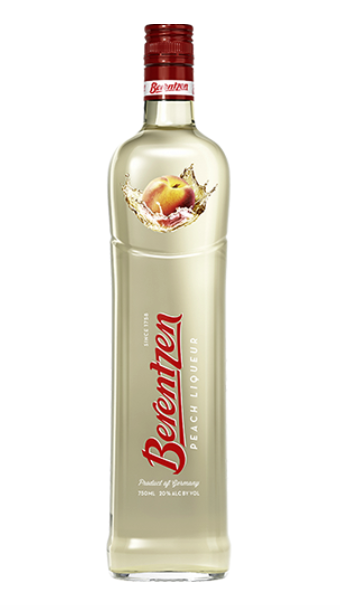 BERENTZEN PEACH SCHNAPPS 20% ALC/VOL, 700ML