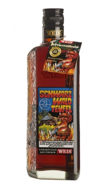 BLACK FOREST DEVIL (SCHWARZWALD TEUFEL) 50% ALC/VOL, 700ML