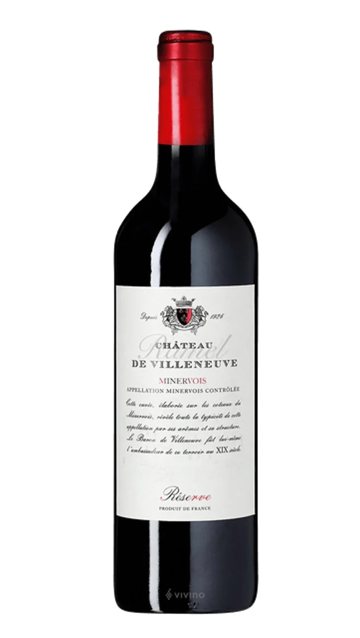 CHÂTEAU DE VILLENEUVE MINERVOIS AOC (RED BLEND) 2017