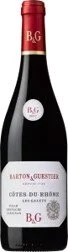 B&amp;G COTES-DU-RHONE LES GALETS (GRENACHE-SHIRAZ-CARIGNAN) 2017, 750ML *VEGAN FRIENDLY