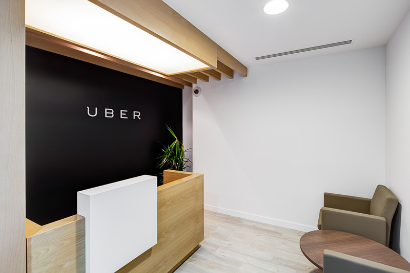 Uber Office - Pink Line Interiors, Dubai.