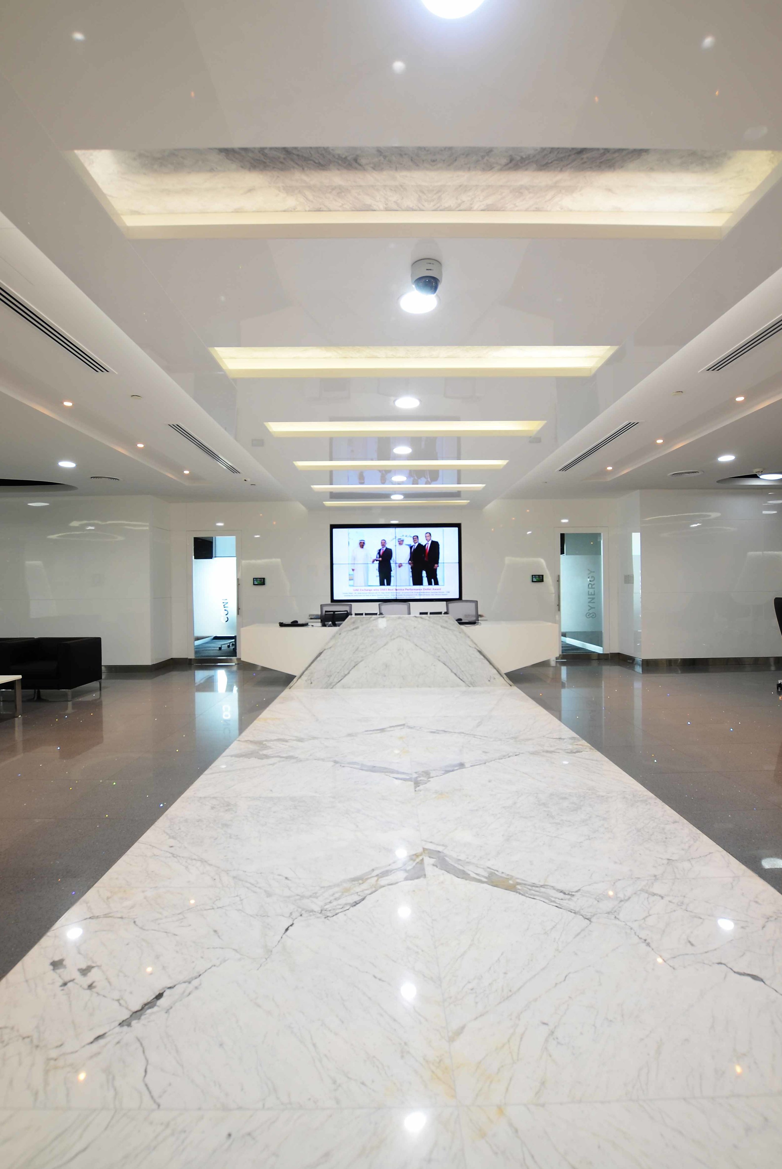 UAE Exchange Office - Pink Line Interiors, Dubai.