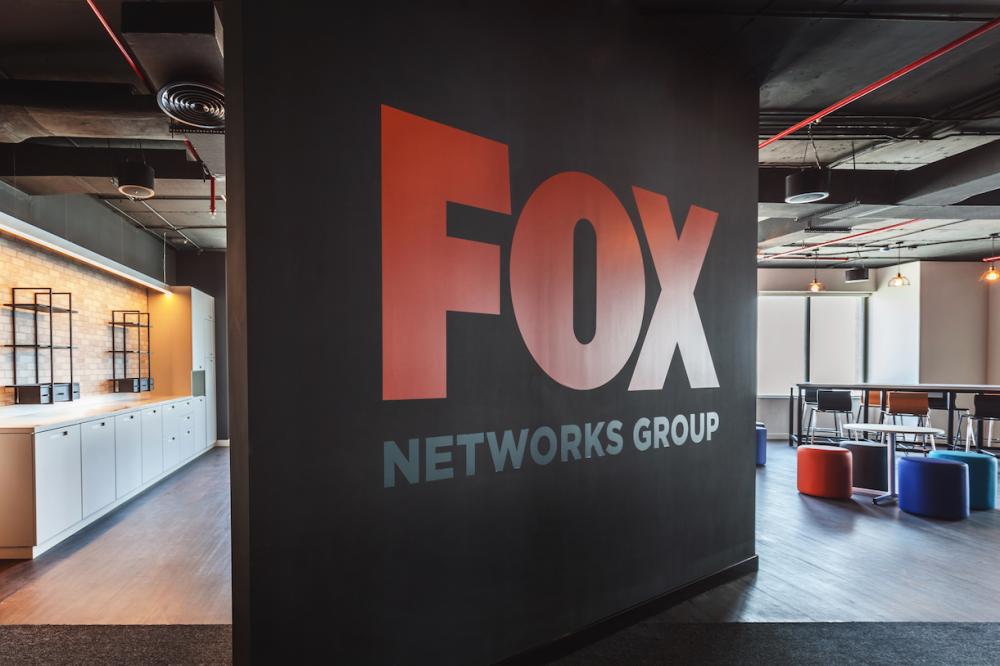Fox Network Office - Pink Line Interiors, Dubai.