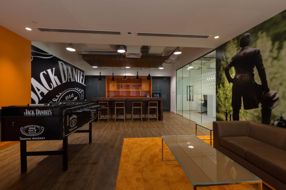 Brown Forman Office  - Pink Line Interiors, Dubai.