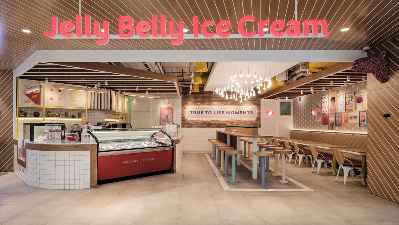 Jelly Belly Deira City Centre - Pink Line Interiors