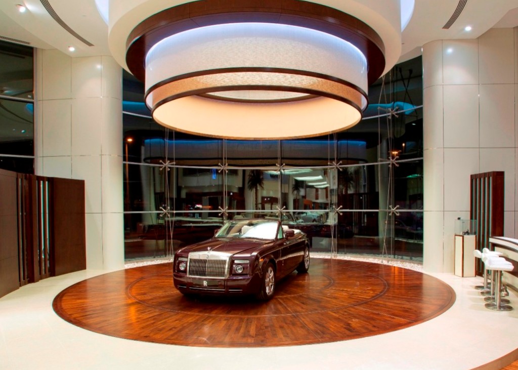 Rolls Royce - Pink Line Interiors, Dubai.
