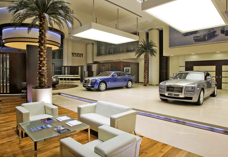 Rolls Royce - Pink Line Interiors, Dubai.
