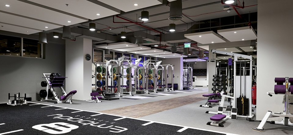 Embody Fitness - Pink Line Interiors, Dubai.