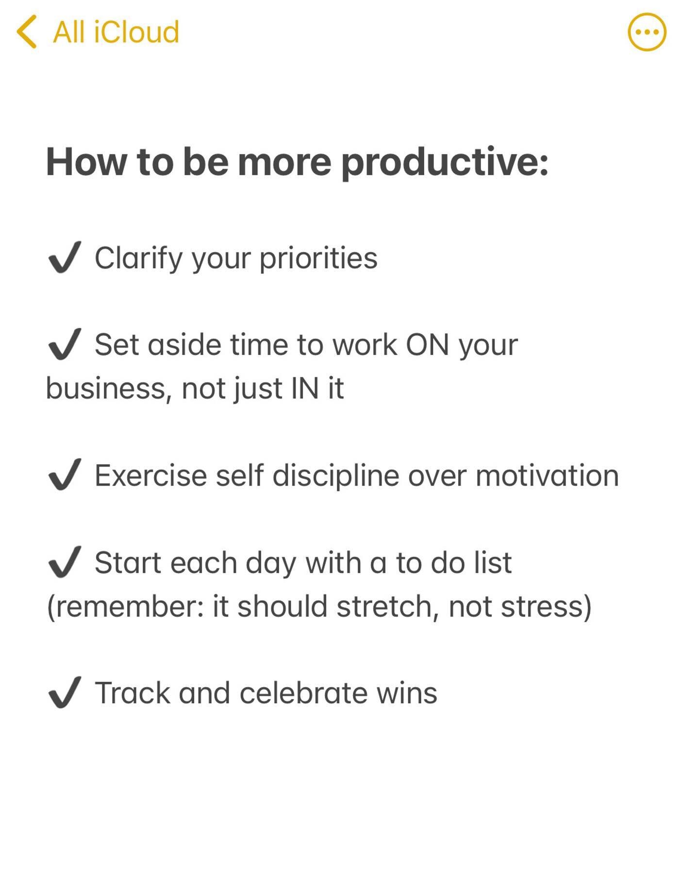 POV: you took part in The Productivity Bootcamp and remembered how impactful the basics are🤯

Consistent action is KEY to business growth so finding the tools that help you show up makes such a difference. Swipe to see proof of that🔥

If you took p