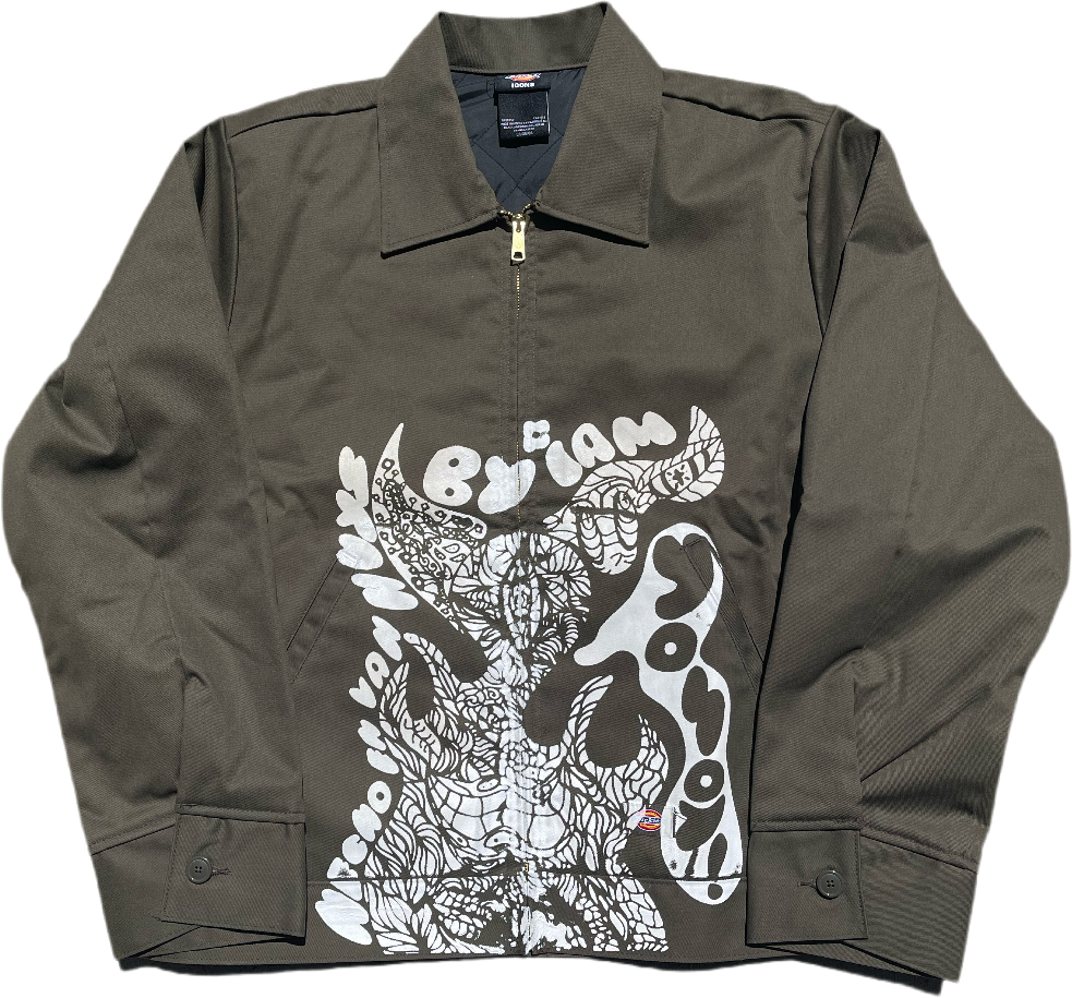 iAM "HECHO EN VAN NUYS" JACKET OLIVE