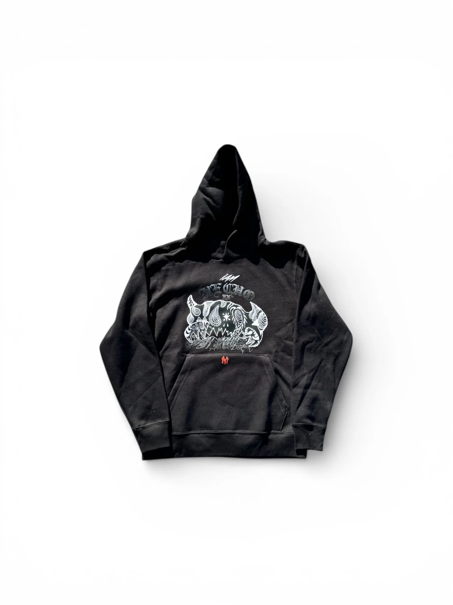 "MONSTRUO HECHO EN VAN NUYS" HOODIE BLACK