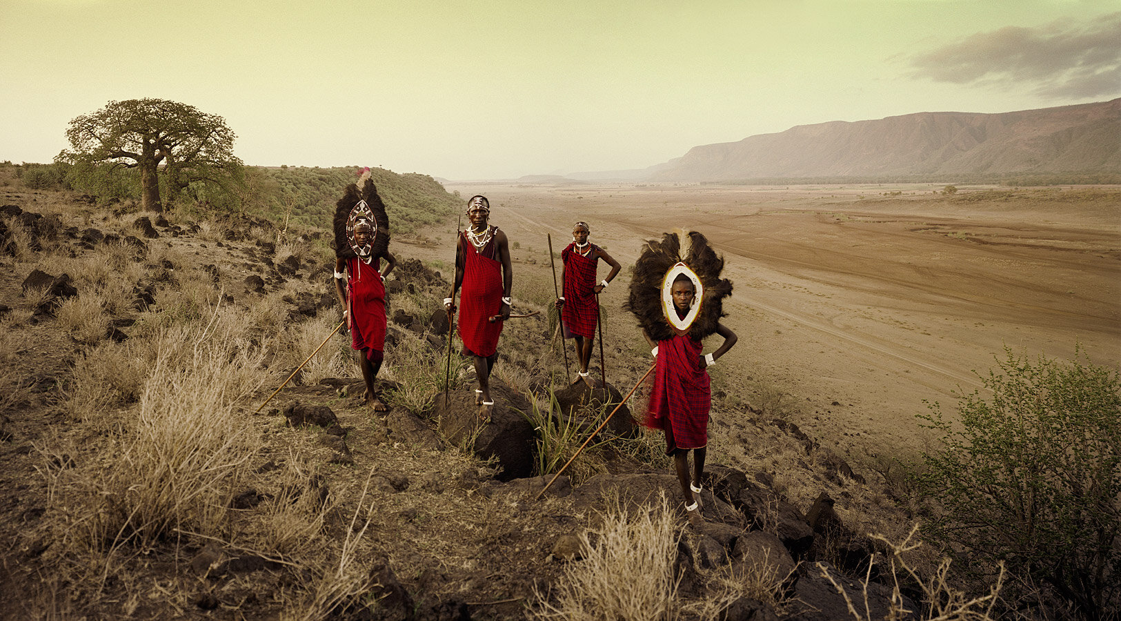 Ladaru, Lenaitu, Lengaa, Saitoti Tarangire, Rift Escarpment, Tanzania, Jimmy Nelson, November 2010.jpg