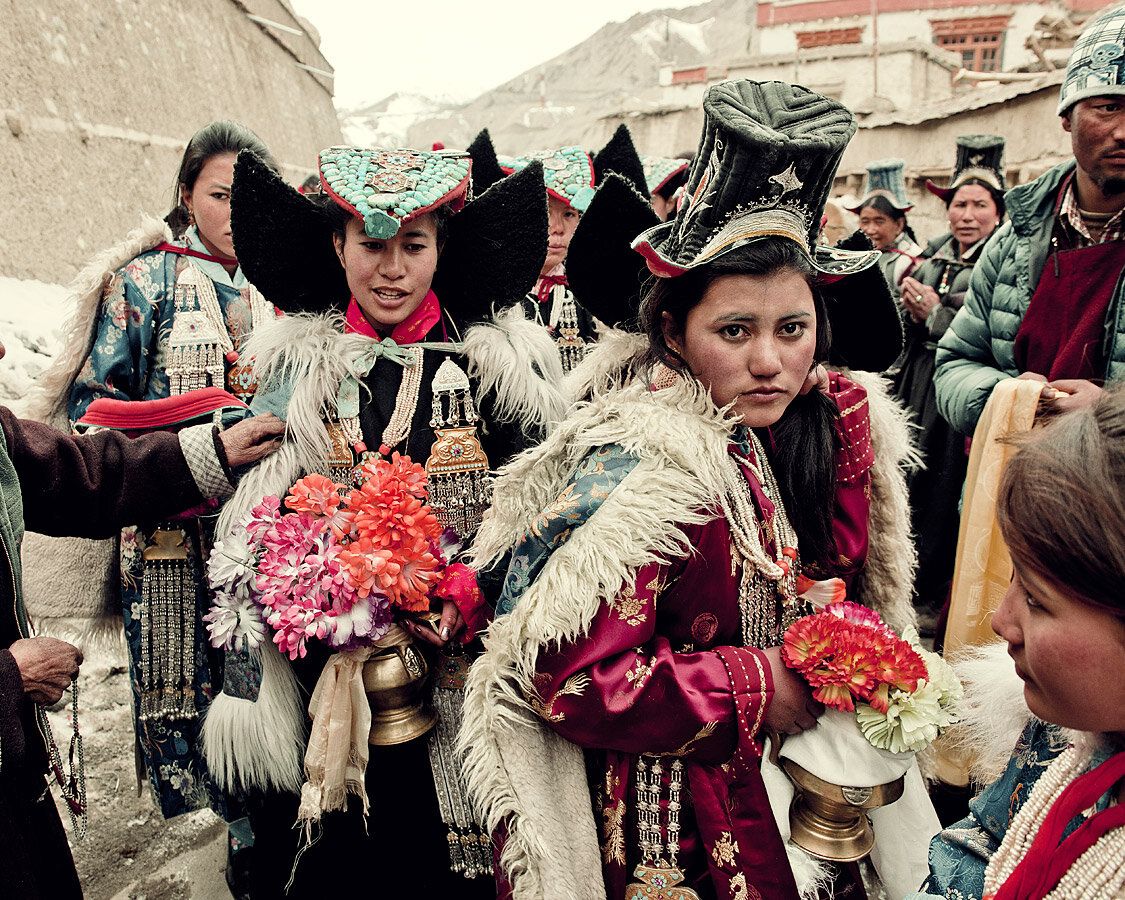5_Perak Ladies, Ladakhi, Lamayuru Monastery, Lamayuru Village, Ladakh, India February 2012, Jimmy Nelson.jpg