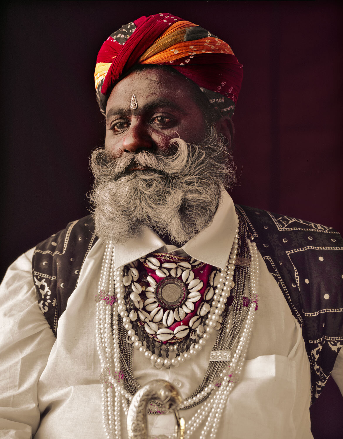 9_Rabari Nobleman, Rathanambore National, Park, Aman Bagh, Rajasthan, India, February 2012, Jimmy Nelson.jpg