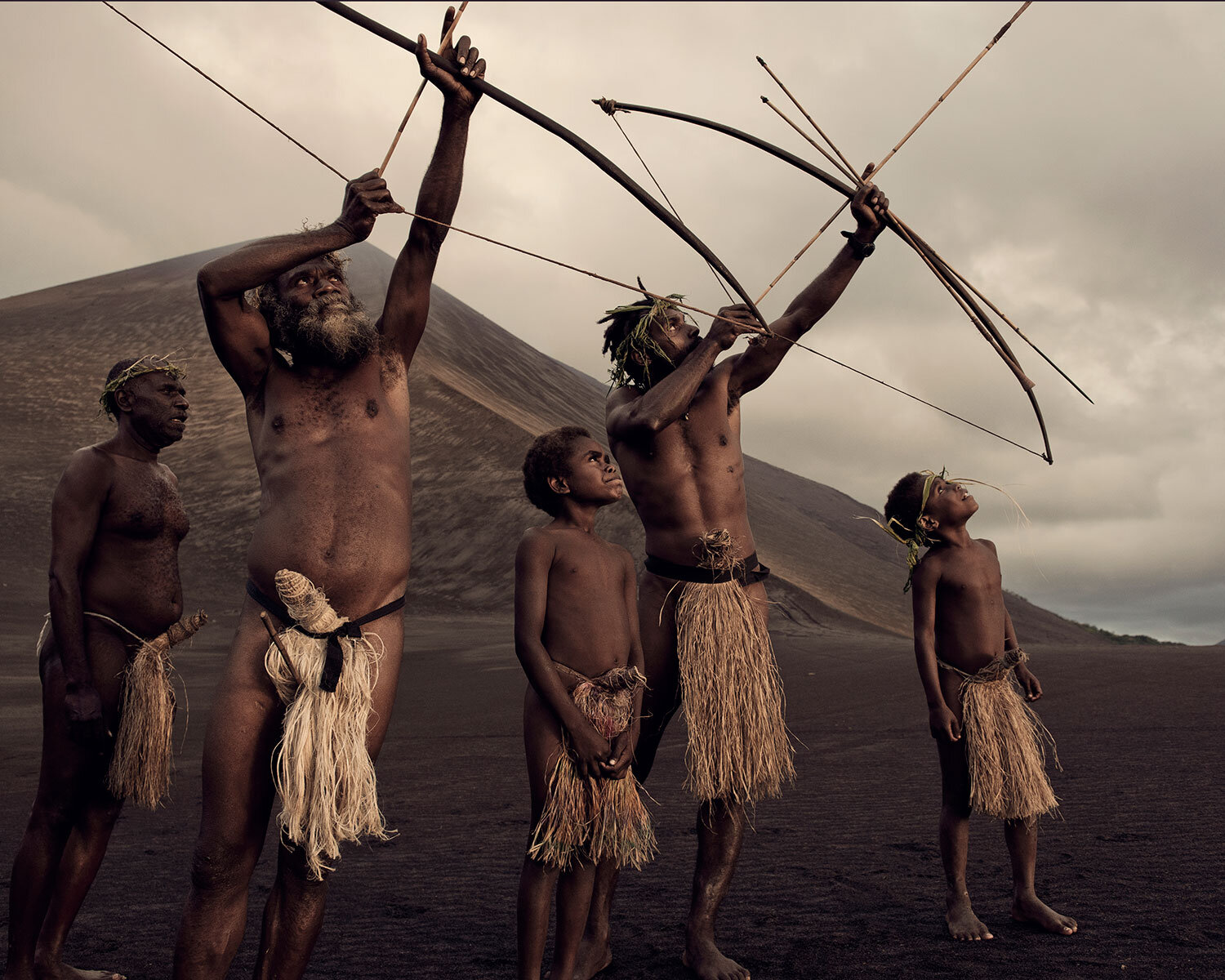 7 Ni Yakel villagers, Mount Yasur, Tanna Island, Vanuatu, Jimmy Nelson, September 2011.jpg