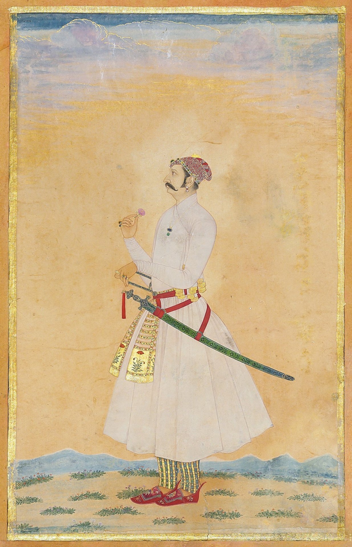 Rao Mohkam Singh Chundawat. Amber, late 17th century.jpg