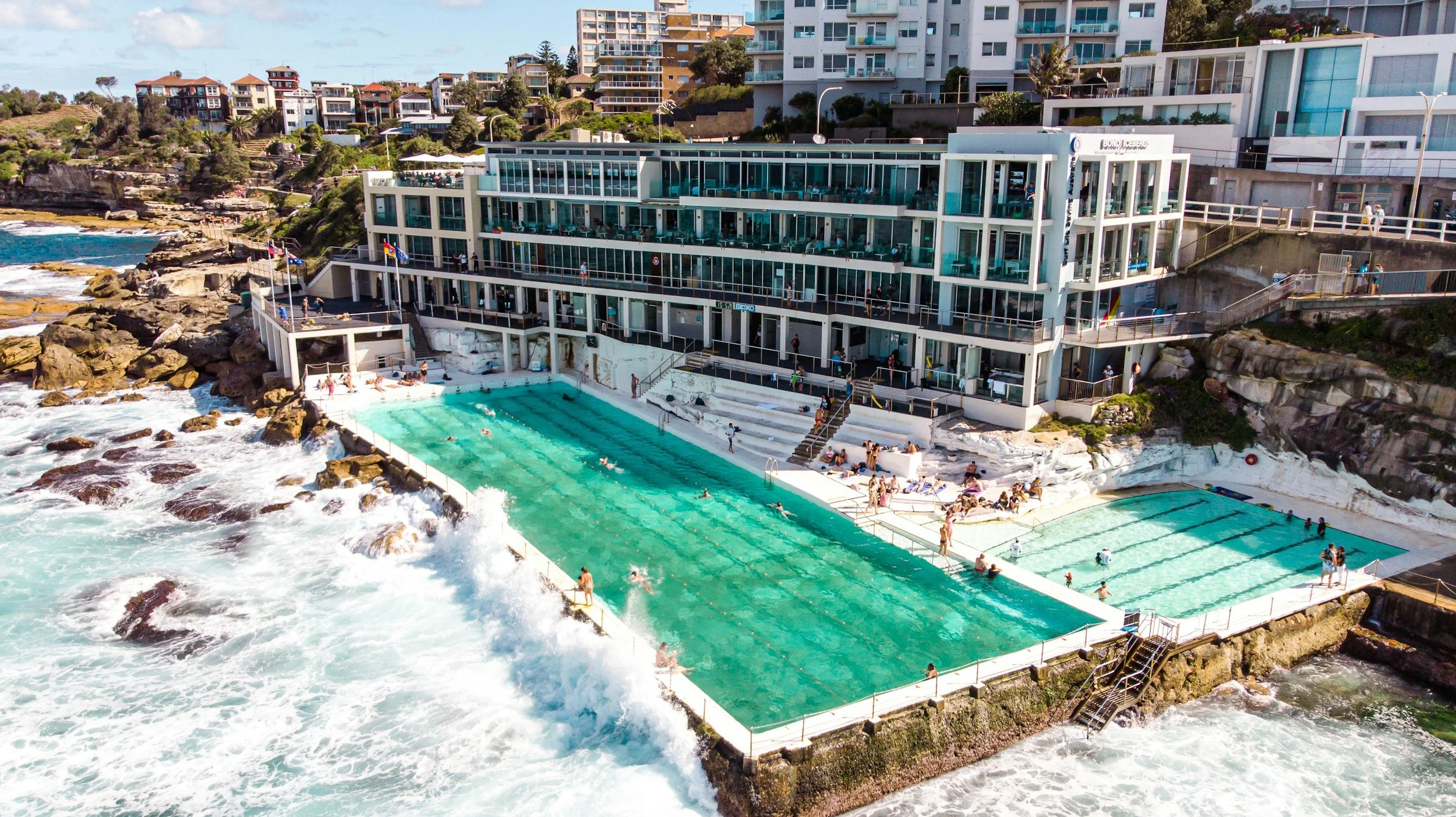 Lunch at Icebergs
