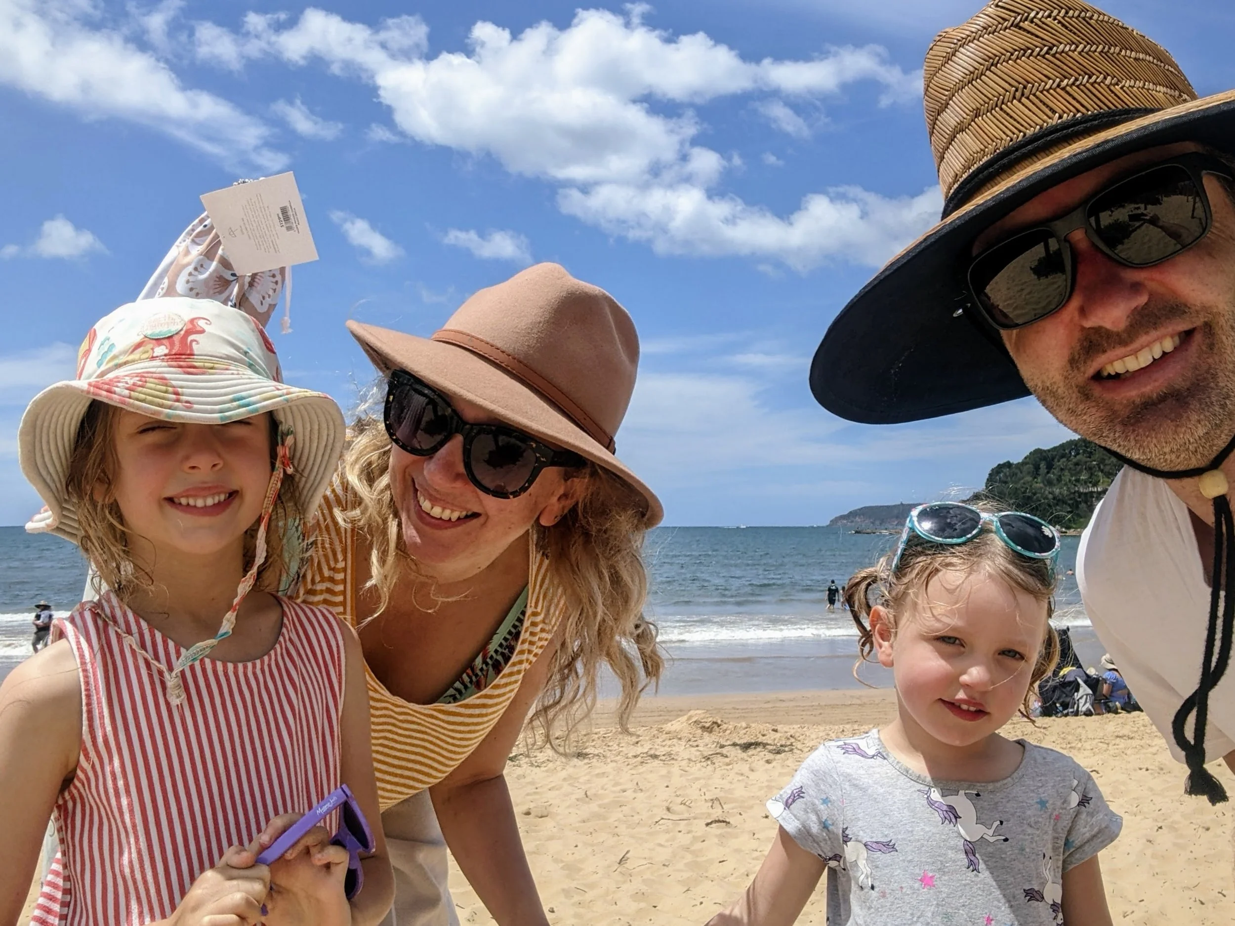 Family on Pearl Beach Central Coast