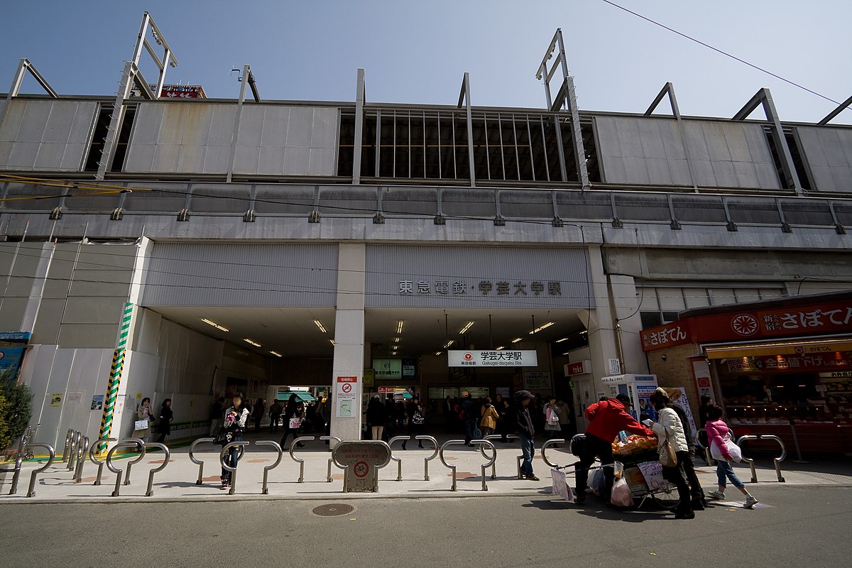 Gakugei-daigaku_Station by RGB256