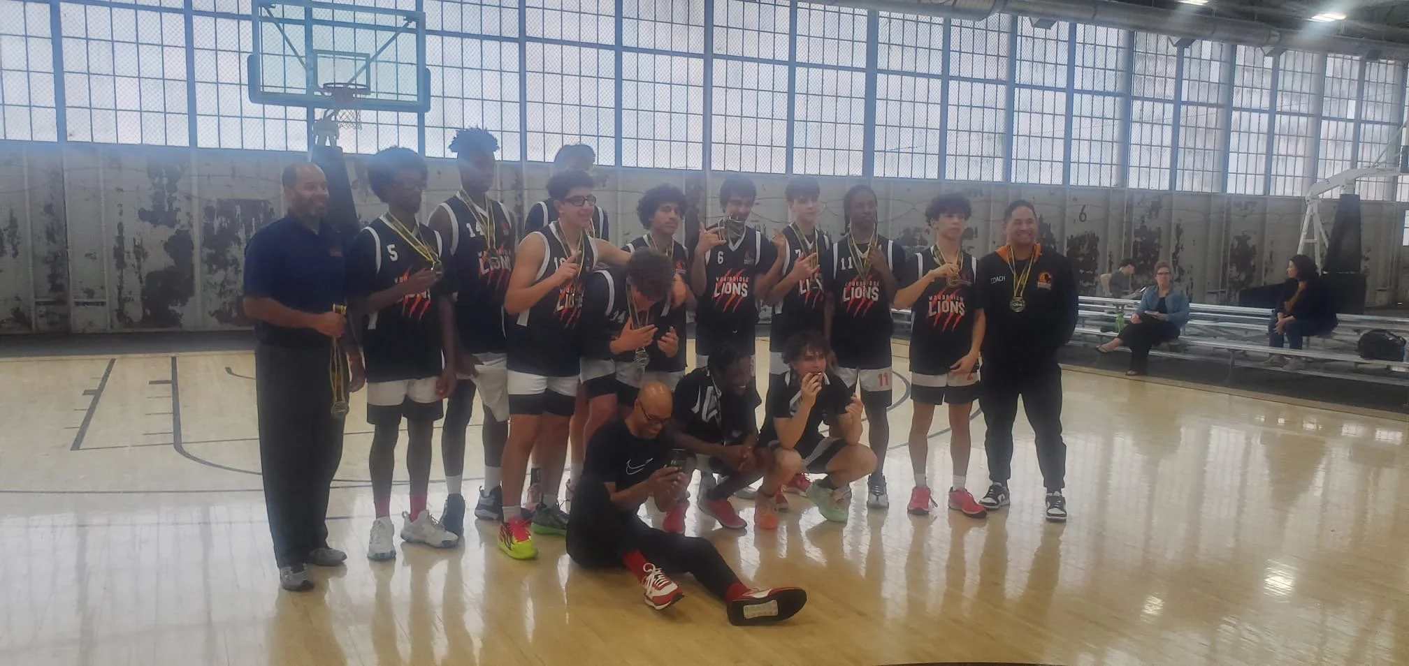 Woodbridge Lions U17 Boys Won Gold at the 2024 U17 Boys Silver Championships!