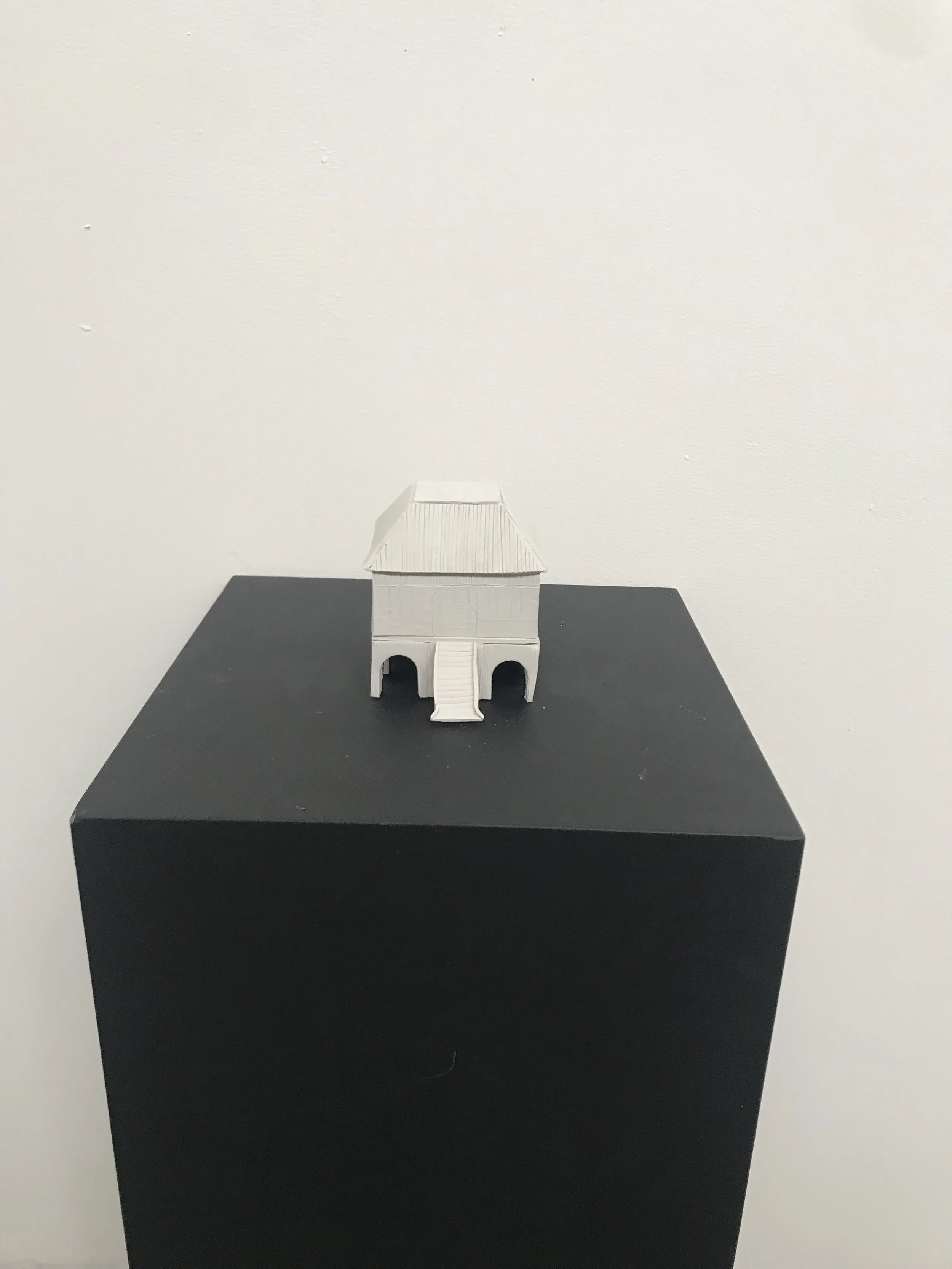 Member artwork ‘The Ghost House’, Tess McCabe 2019 for group exhibition ‘Beg. Borrow. Steal.’