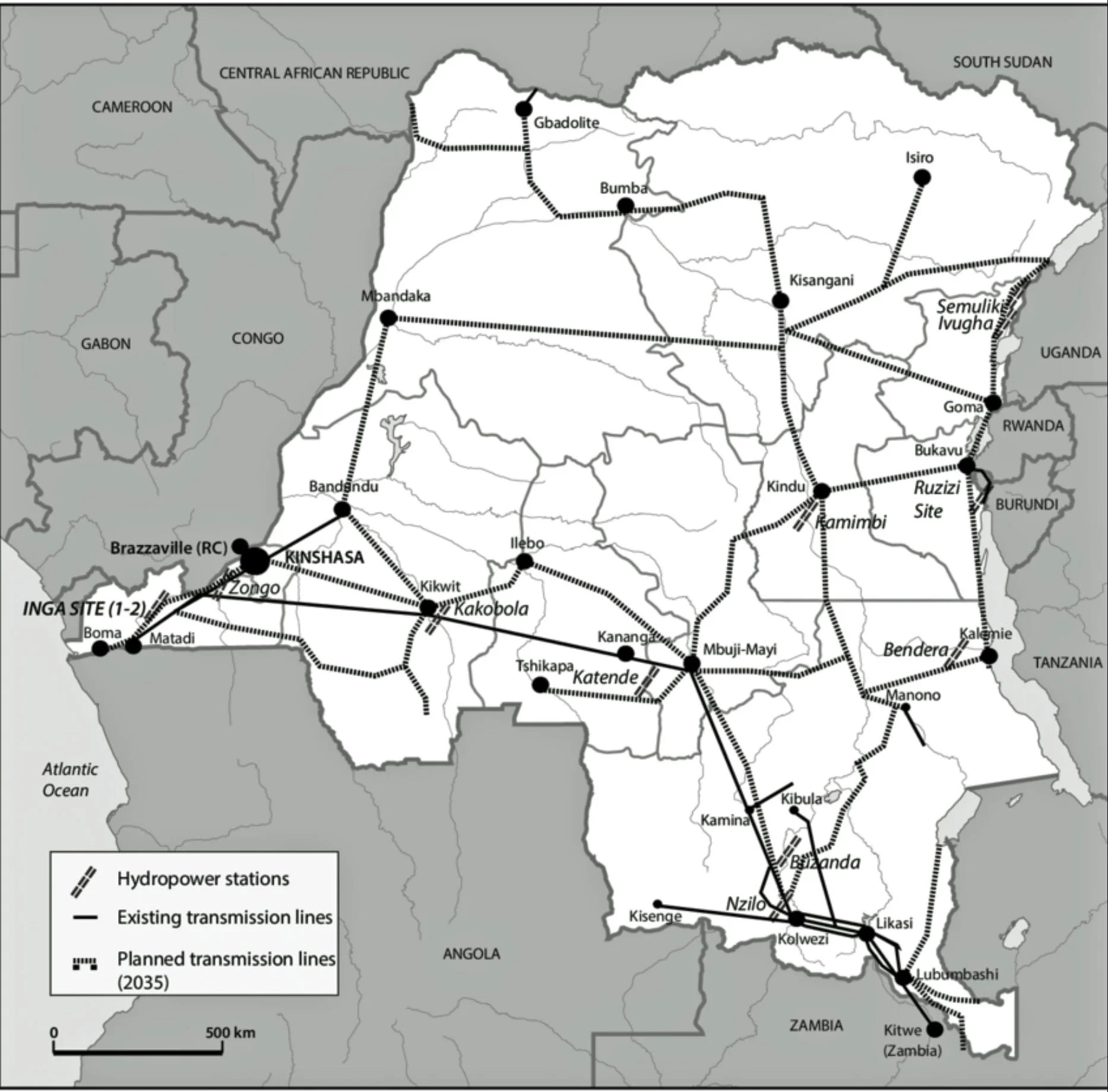 Angola-DRC Power Supergrid Project Moves Forward with 1,450km Cross-Border Interconnector Network