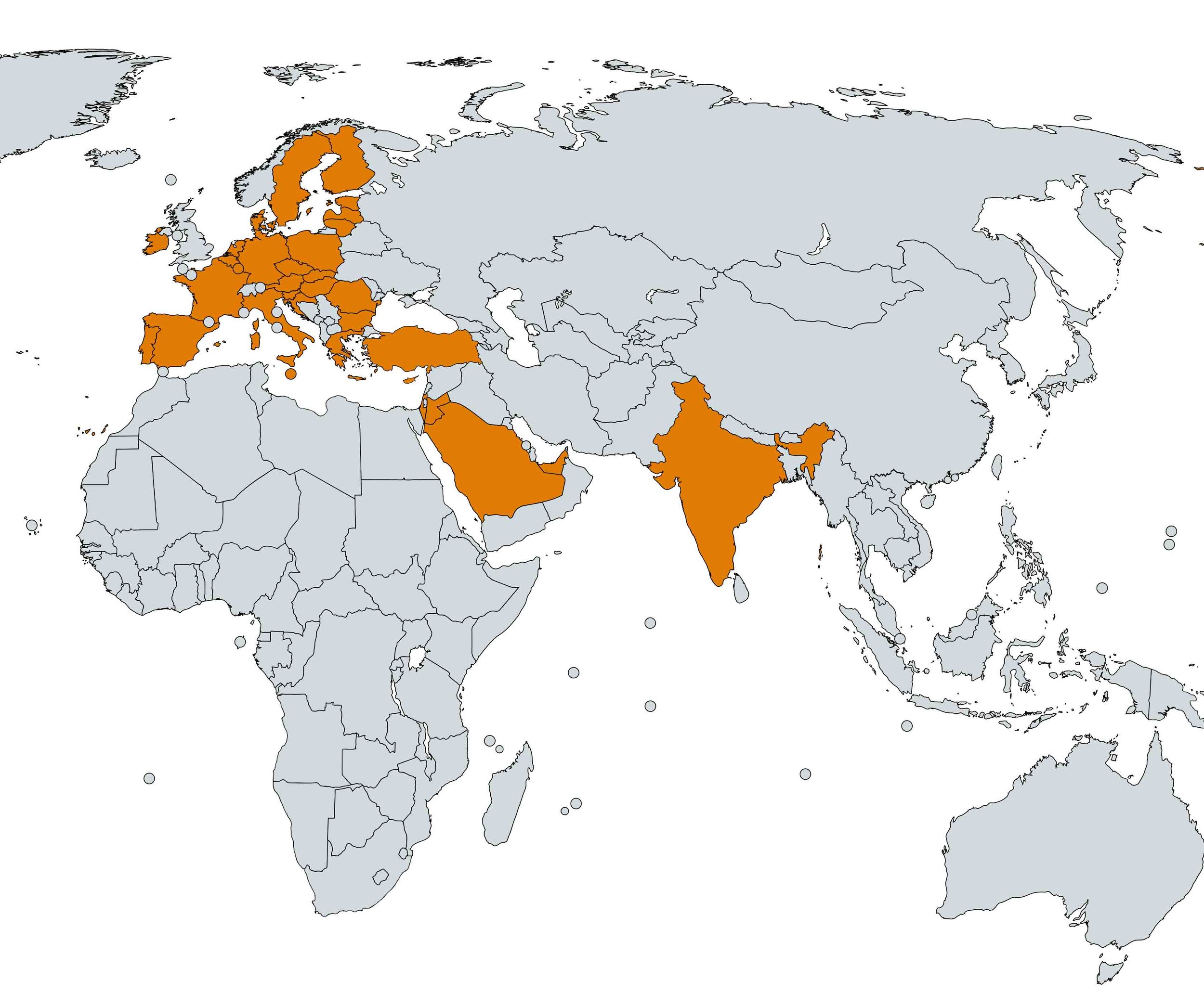 The Long Road: From India through the Middle East to the Baltics