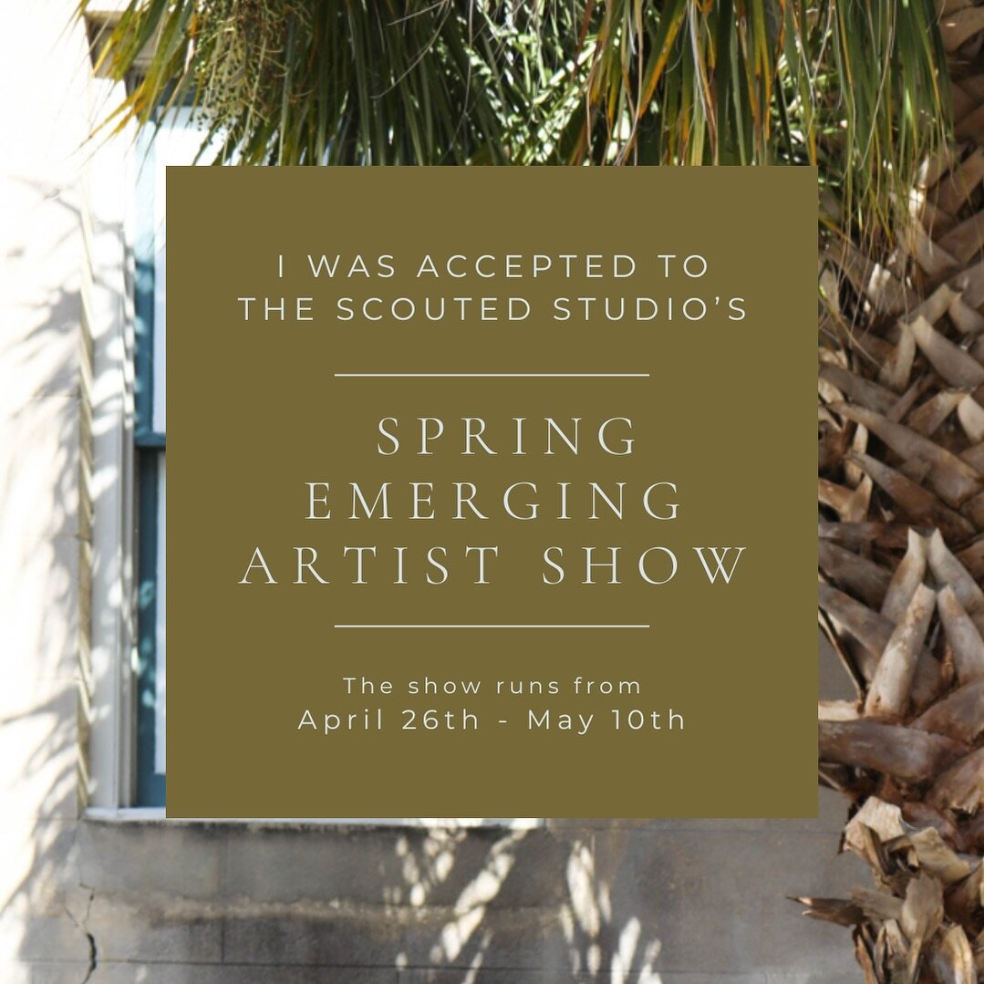 Can&rsquo;t wait to release some beauties with @thescoutedstudio in 4/26!  #emergingartists #scoutedstudioemergingartists #onlineartgallery #abstractfloralart