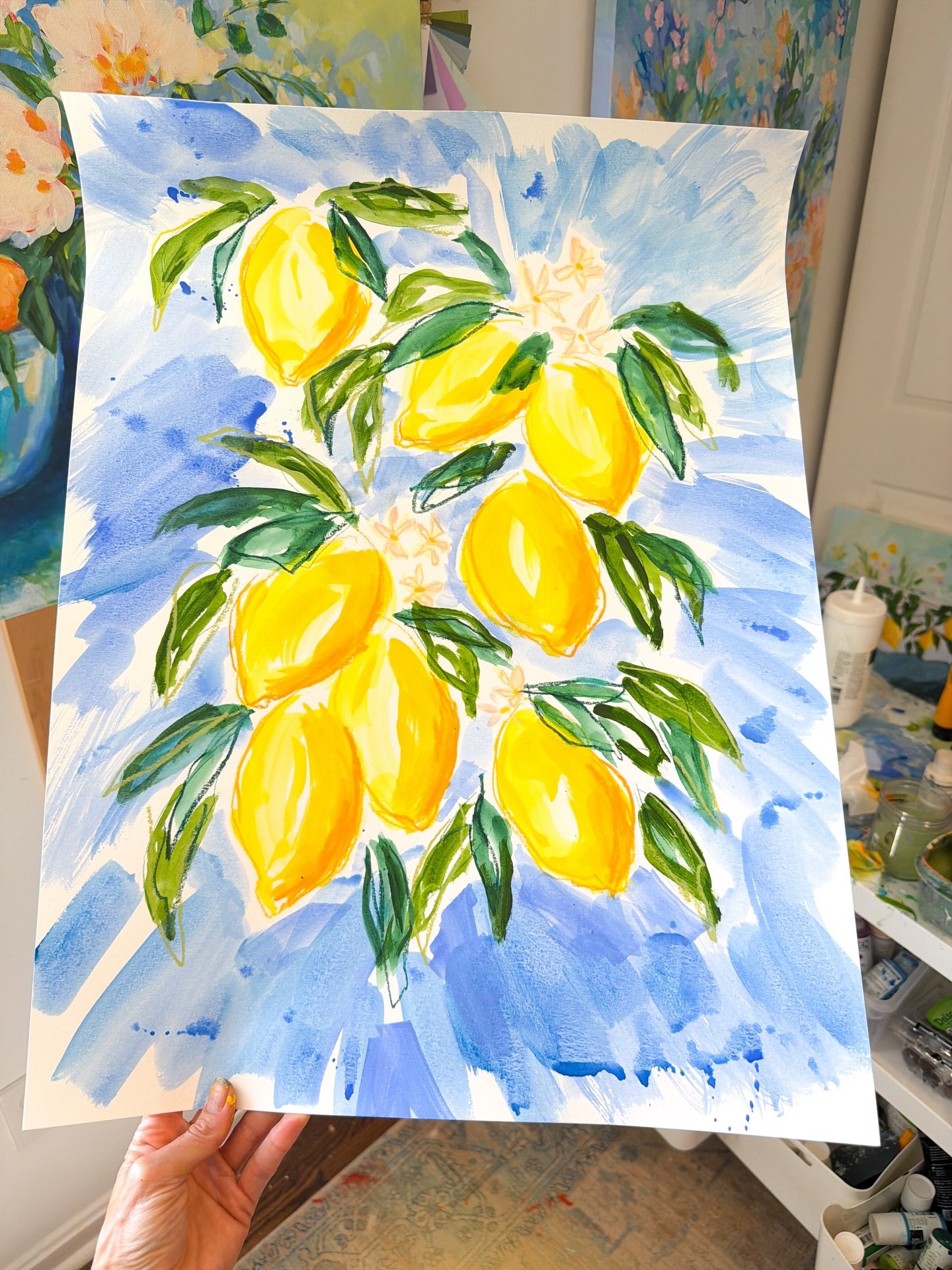 Lemons are BACK! Spent the morning in a citrusy moody and got my grove on ;) check out all three versions 🍋