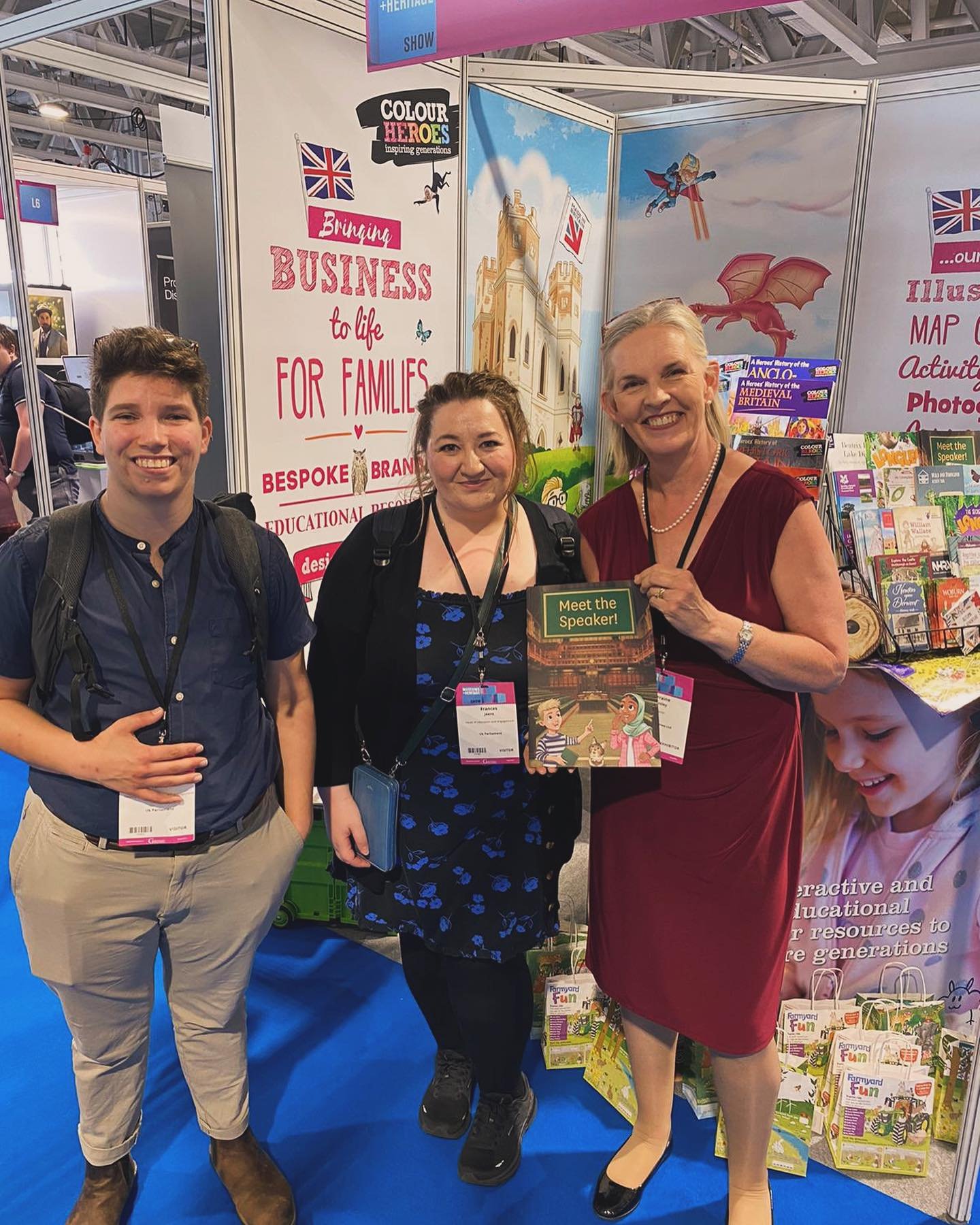 What a brilliant day we had yesterday @mandhshow! 

It was so nice to see so many familiar faces and hear your wonderful feedback on the children&rsquo;s visitor resources we&rsquo;ve created together since last year 😊

We&rsquo;re back today, call 