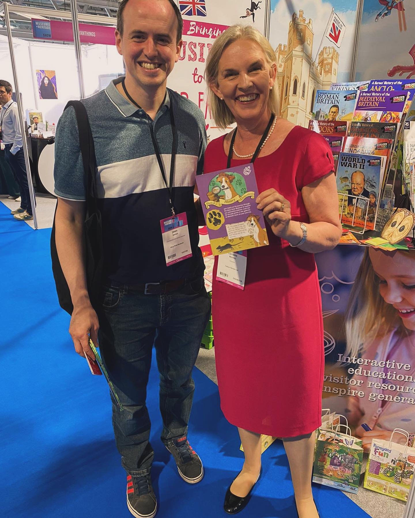 Today is the last day of the #MandHshow at Olympia London.

It&rsquo;s been great catching up and hearing how our bespoke children&rsquo;s resources are engaging your visitors 😊.

You&rsquo;ll find us on stand L8.