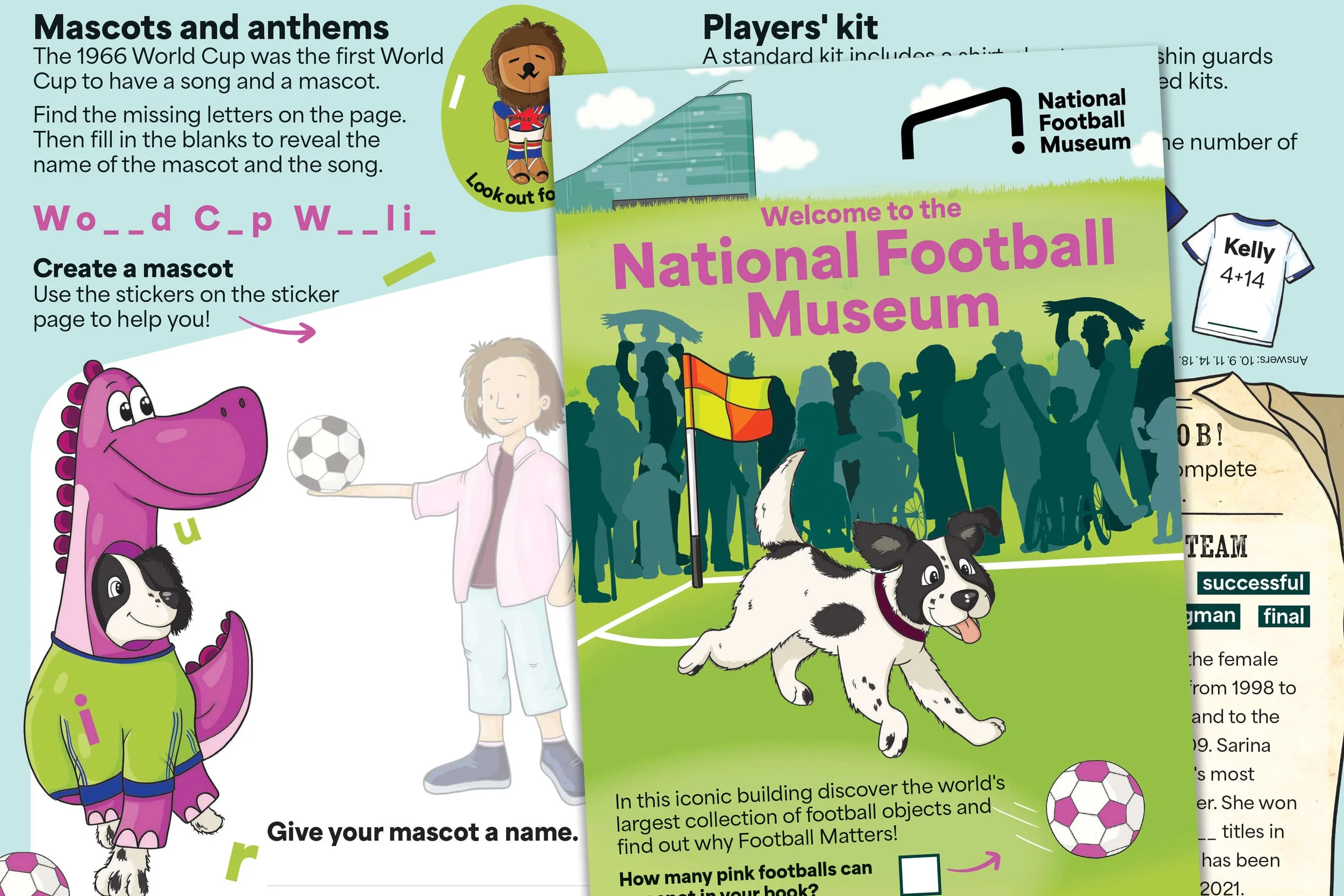 We are proud to work with the award-winning National Football Museum