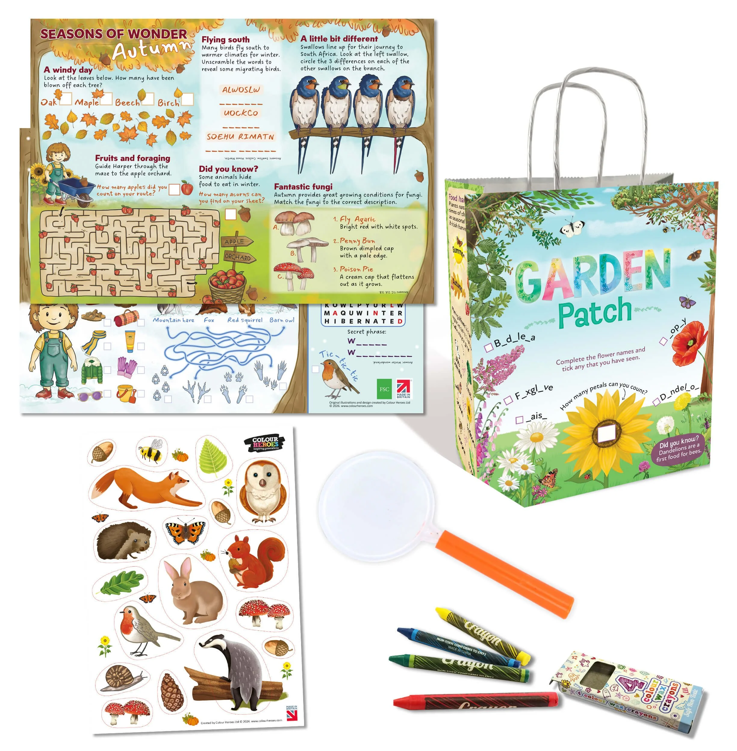 A Garden for all Seasons - Activity Packs - 100 Packs