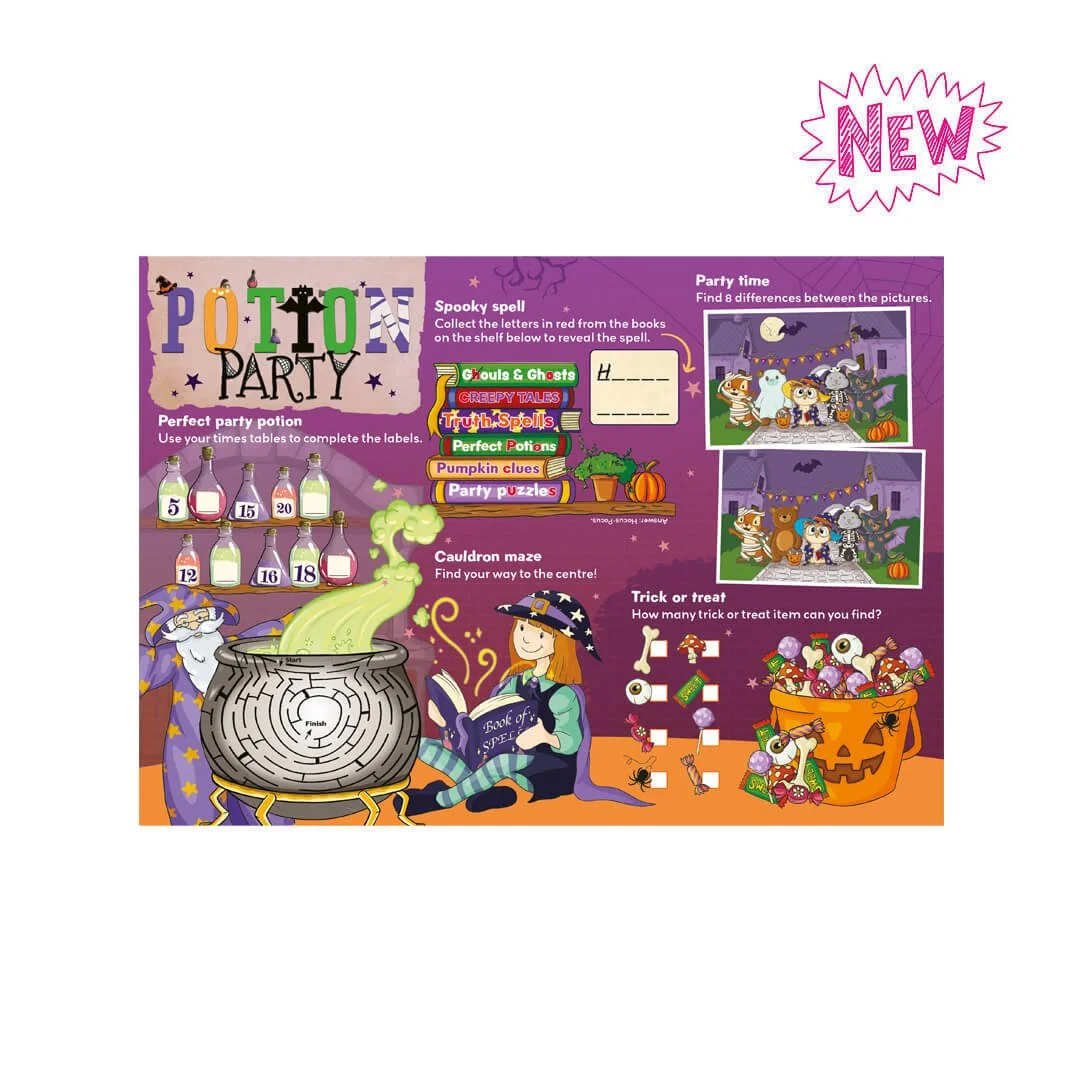 Potion Party - Halloween Activity Sheets - 1,000 per box