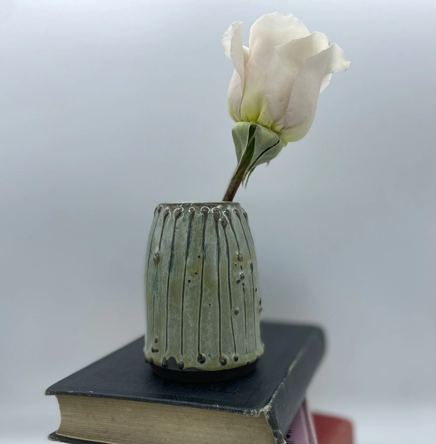 Green Tea and Chocolate Vase