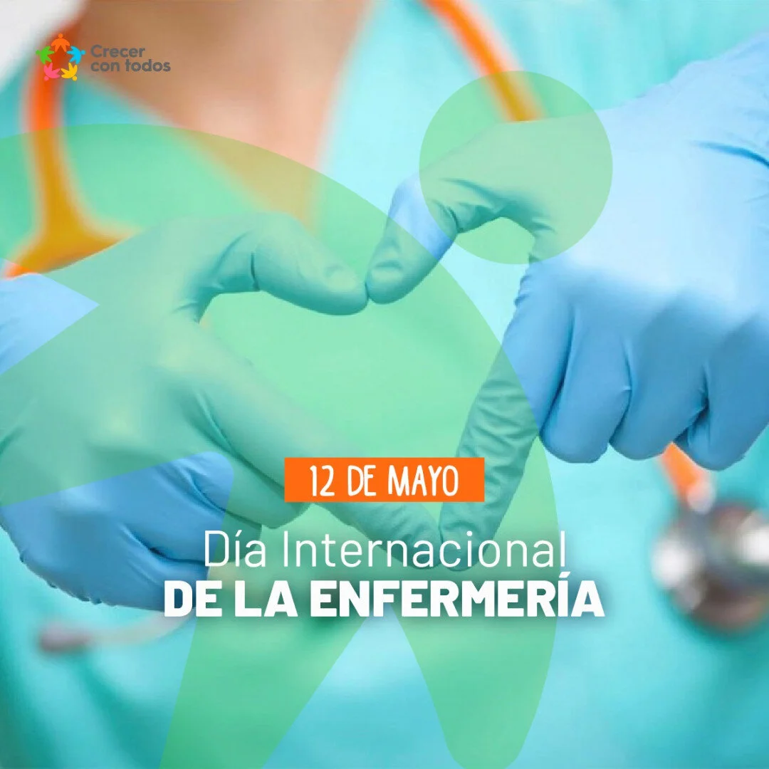&iexcl;Saludamos y felicitamos por su labor a todos los enfermeros en su d&iacute;a! ❤️
.
.
#CrecerConTodos